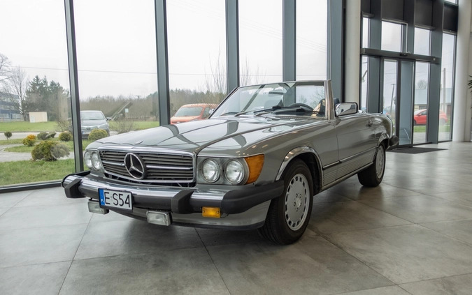 Mercedes-Benz SL cena 79900 przebieg: 148345, rok produkcji 1987 z Stryków małe 631